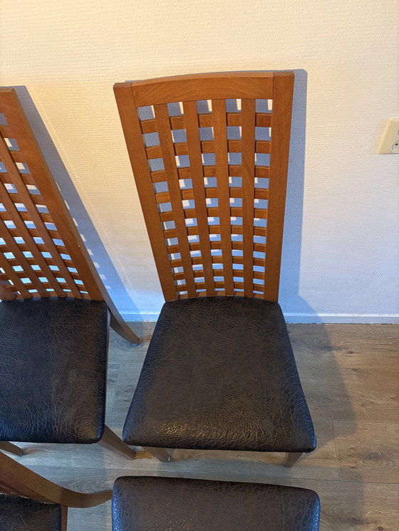 Image 1 of 4 Dining chairs - Pietro Constantini