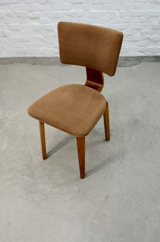 Image 1 of Cor Alons Dutch Design Plywood Side Chair for Den Boer. The Netherlands, 1950s.