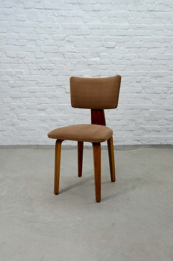 Image 1 of Cor Alons Dutch Design Plywood Side Chair for Den Boer. The Netherlands, 1950s.