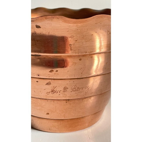 Image 1 of Fioriera vintage in rame “Mur de Barrez”, 1960