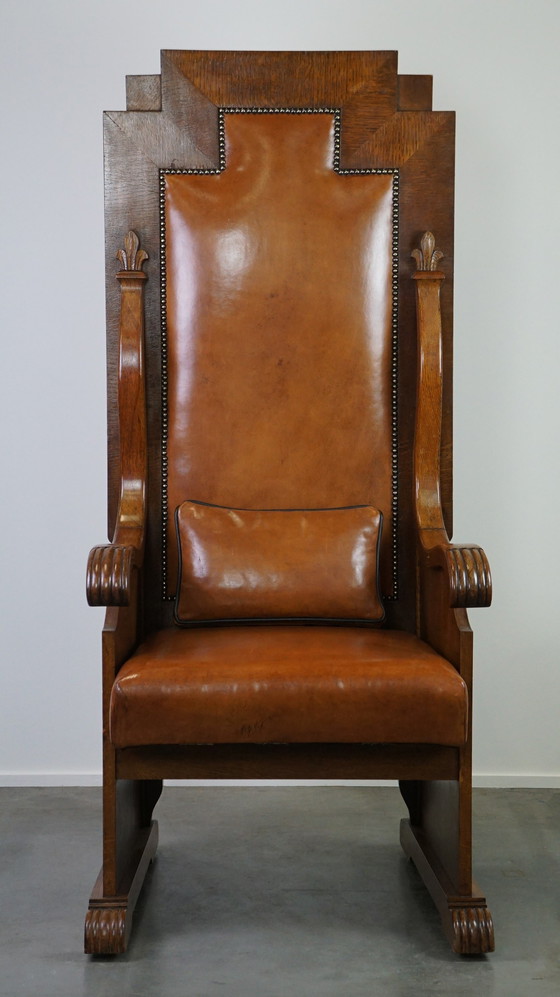 Image 1 of Sheep leather throne