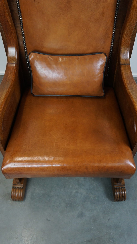 Image 1 of Sheep leather throne