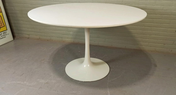 Image 1 of Maurice Burke for Arkana tupil leg dining table eettafel 