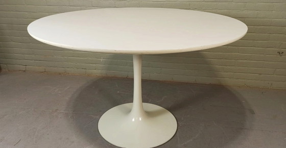 Image 1 of Maurice Burke for Arkana tupil leg dining table eettafel 