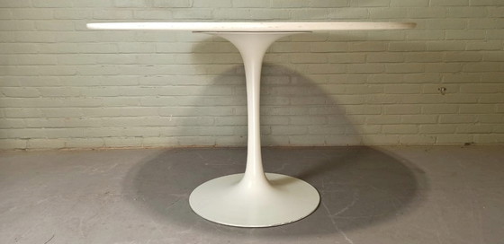 Image 1 of Maurice Burke for Arkana tupil leg dining table eettafel 