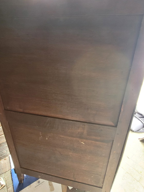 Image 1 of Biedermeier mahogany secretaire