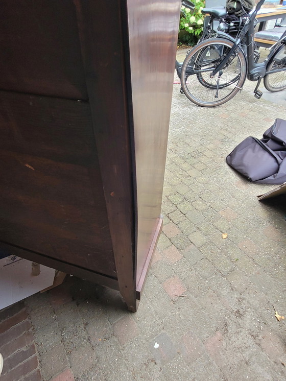 Image 1 of Biedermeier mahogany secretaire