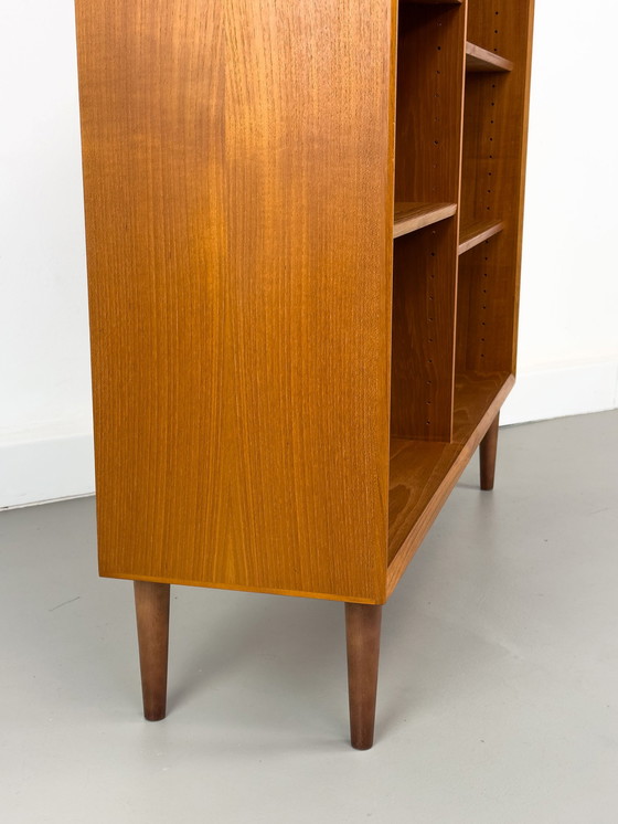 Image 1 of Danish Teak Bookshelf By H. W. Klein For Bramin, 1960S