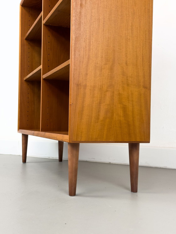 Image 1 of Danish Teak Bookshelf By H. W. Klein For Bramin, 1960S