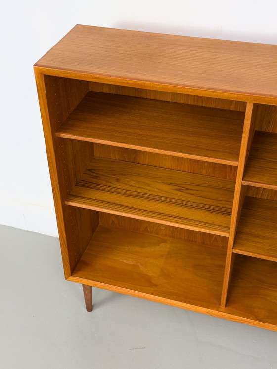 Image 1 of Danish Teak Bookshelf By H. W. Klein For Bramin, 1960S