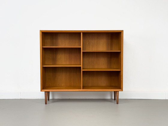 Image 1 of Danish Teak Bookshelf By H. W. Klein For Bramin, 1960S