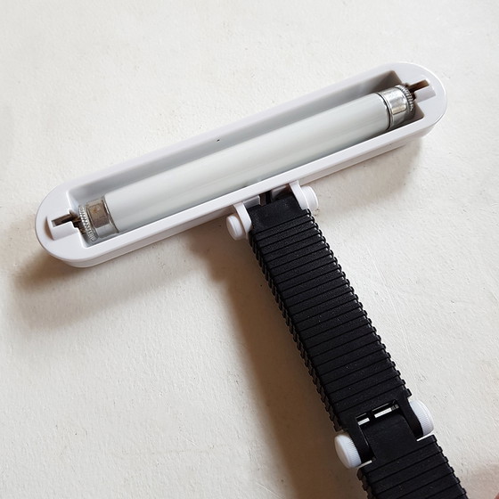 Image 1 of 2x Mini Light Battery Operated Folding Table or Wall Lamp by Kyoji Tanaka