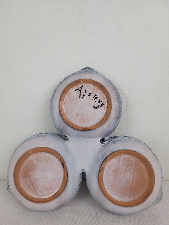 Image 1 of Ceramic Compartment Dish Jean Austruy (1910-2012) / Vallauris