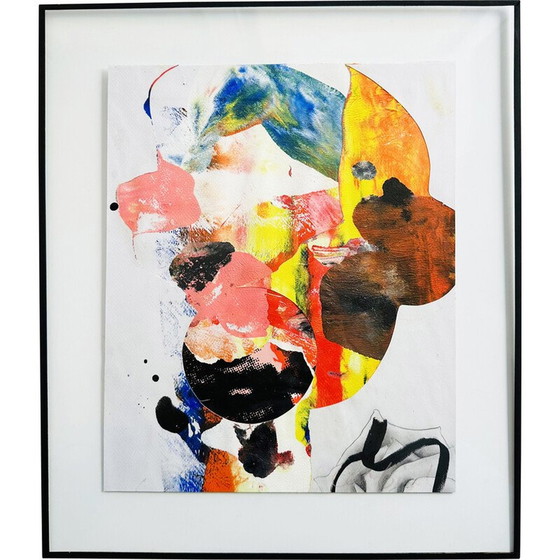 Image 1 of Vintage painting by D.Leafini, France 2000