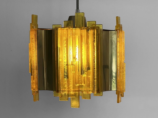 Pendant Light By Claus Bolby For Cebo Industri. Denmark 1960S