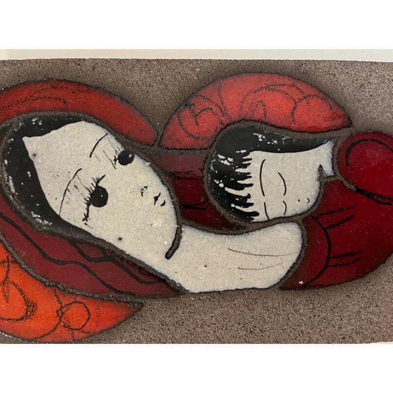 Image 1 of Targa murale in ceramica d'epoca, 1970