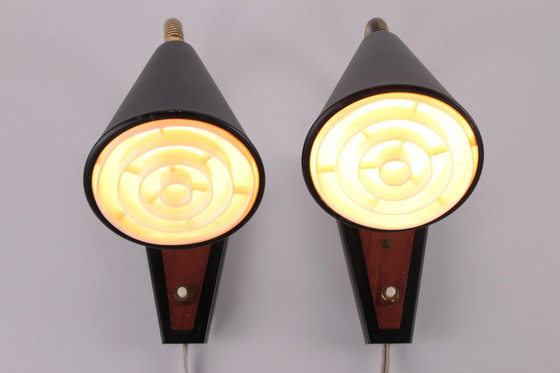 Image 1 of Danish Set of 2 bendable spotlights 1960s