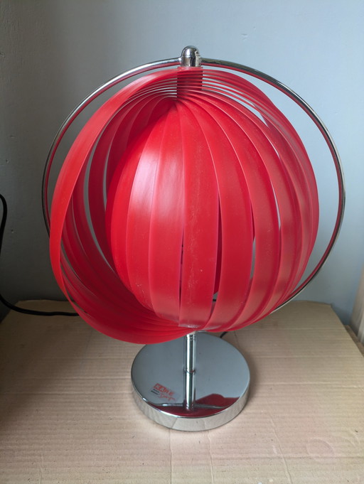 Kare Design Red -Moon Lamp-