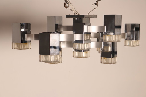 Sciolari Cubic ceiling lamp (by Gaetano Sciolari)