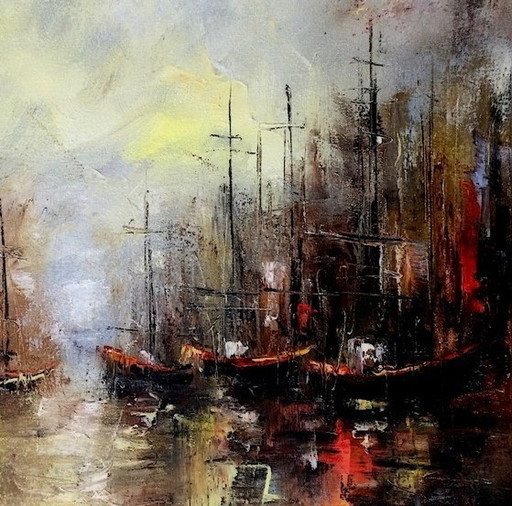 Slawomir Zajkowski "Old Fishing Boats"