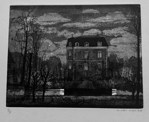 Etching Michel Ciry - Le Grand Veneur