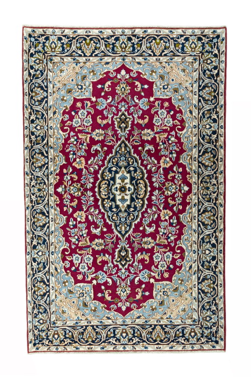 Hand-knotted Kerman Carpet 237 X 148 Cm Made of Wool