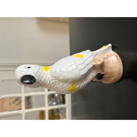 Image 1 of Pappagallo vintage in ceramica smaltata, 1970