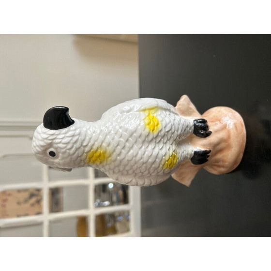 Image 1 of Pappagallo vintage in ceramica smaltata, 1970