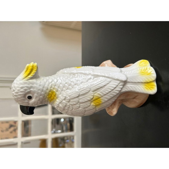 Image 1 of Pappagallo vintage in ceramica smaltata, 1970