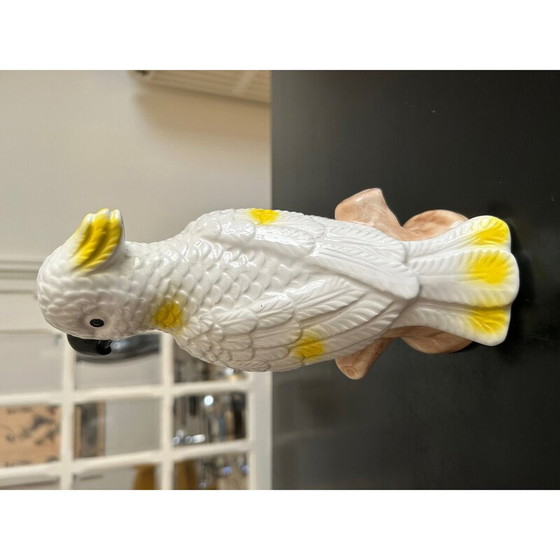 Image 1 of Pappagallo vintage in ceramica smaltata, 1970