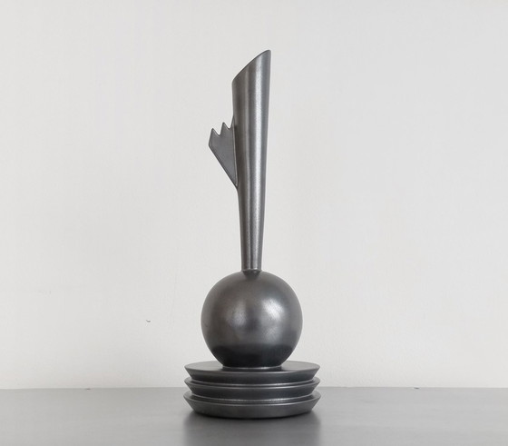 Image 1 of Alessi Tendentse 'Lirio' Industrial/Postmodern Vase By Andrea Nannetti 1985 Nr.55/90