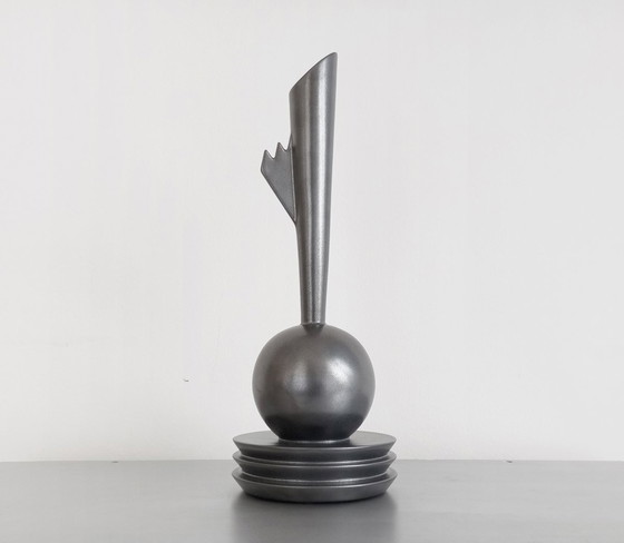 Image 1 of Alessi Tendentse 'Lirio' Industrial/Postmodern Vase By Andrea Nannetti 1985 Nr.55/90