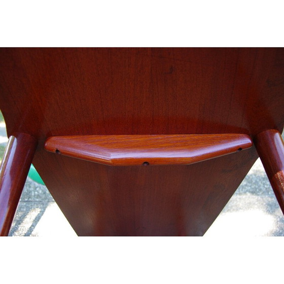 Image 1 of Vintage rectangular solid teak coffee table by John Boné, Denmark 1960