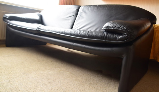 Image 1 of Cachec Leather 2 And 3-Seater Sofa