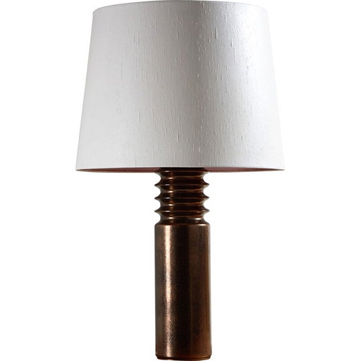 Vintage ceramic table lamp by Uno and Östen Kristiansson for Luxus, Sweden 1970