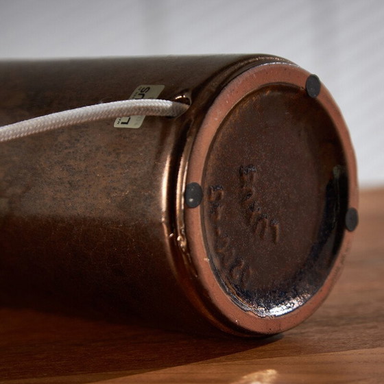 Image 1 of Vintage ceramic table lamp by Uno and Östen Kristiansson for Luxus, Sweden 1970