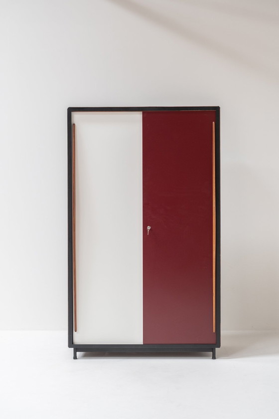 Image 1 of Large Cabinet By Willy Van Der Meeren For Tubax 1952