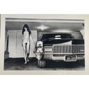 Vintage photolithography Hollywood 1976 by Helmut Newton