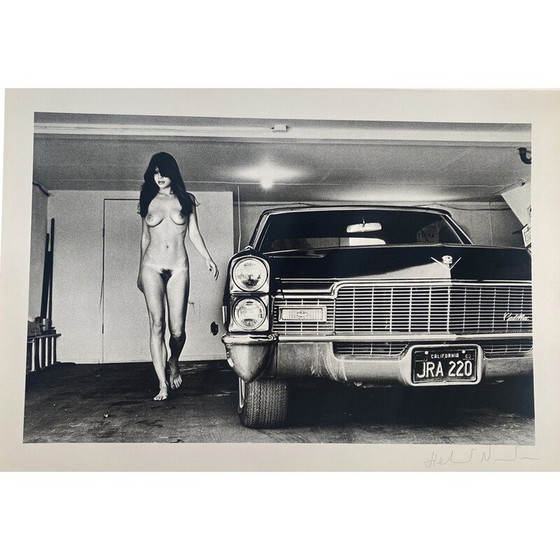 Image 1 of Vintage photolithography Hollywood 1976 by Helmut Newton