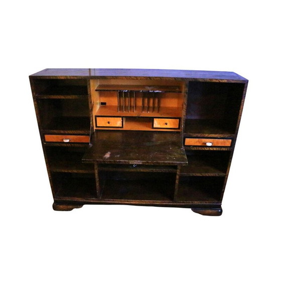 Image 1 of Libreria art déco vintage in legno di faggio, 1930