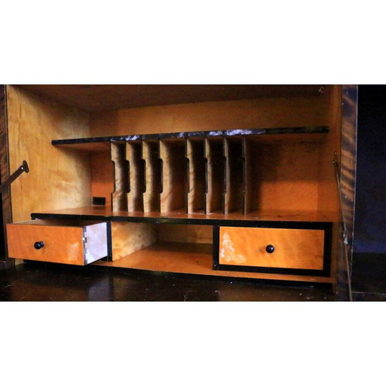 Image 1 of Libreria art déco vintage in legno di faggio, 1930