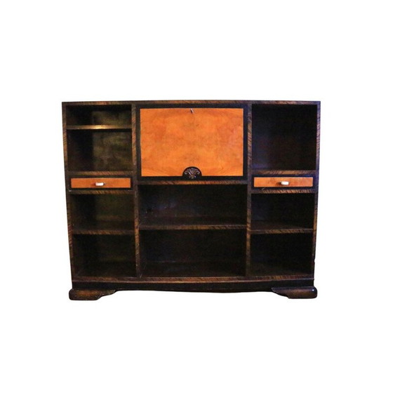 Image 1 of Libreria art déco vintage in legno di faggio, 1930