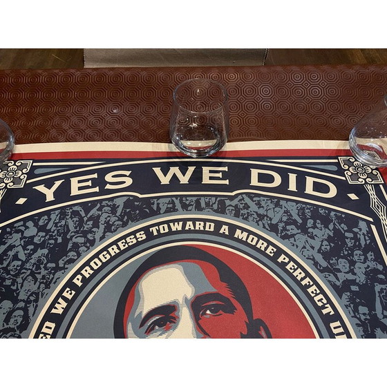 Image 1 of Manifesto d'epoca del presidente Barack Obama di Shepard Fairey, 2008