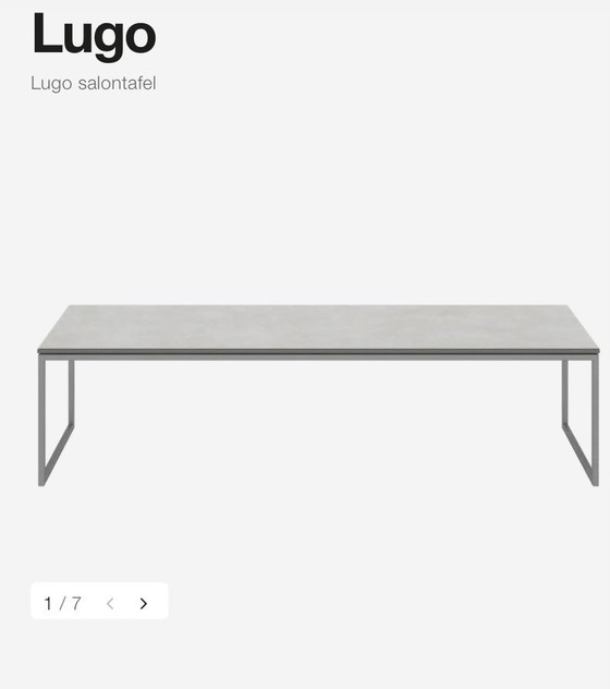 Image 1 of Boconcept Coffee Table Lugo