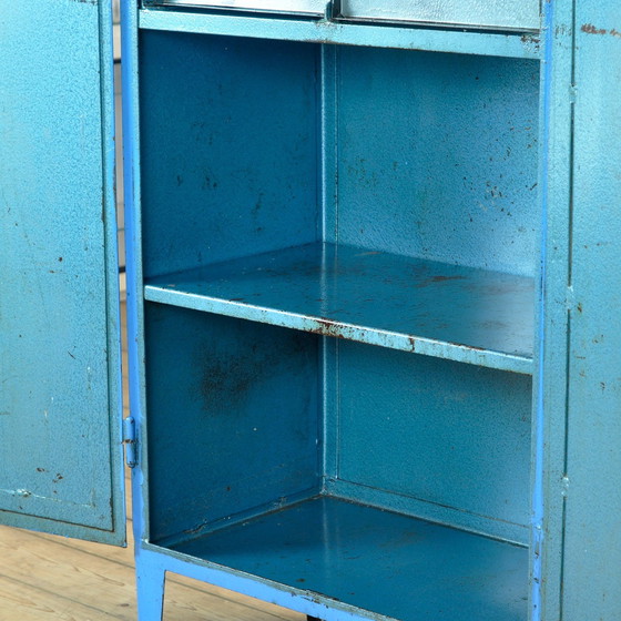 Image 1 of Industrial Iron Cabinet, 1960S