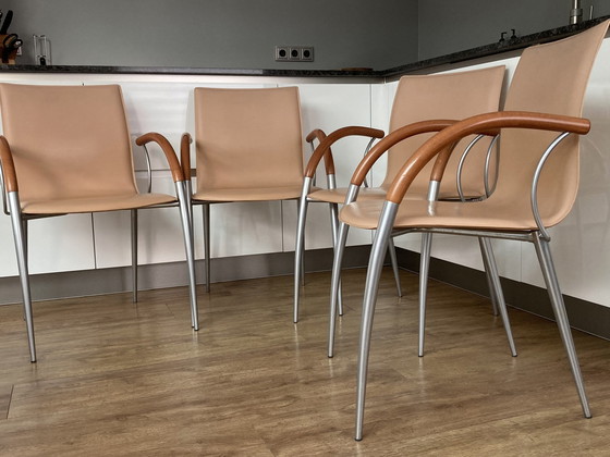 Image 1 of 4x De Ruijter dining chair