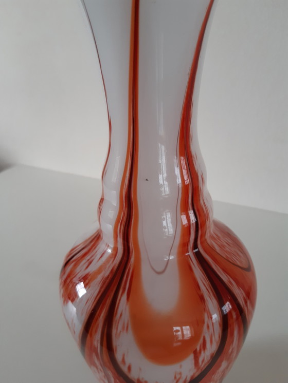 Image 1 of Carlo Moretti in Empoli glass vase, No. 1