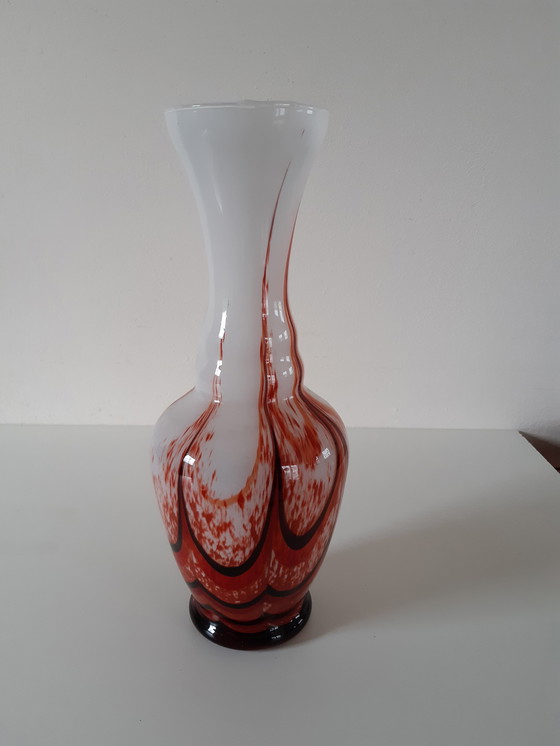 Image 1 of Carlo Moretti in Empoli glass vase, No. 1