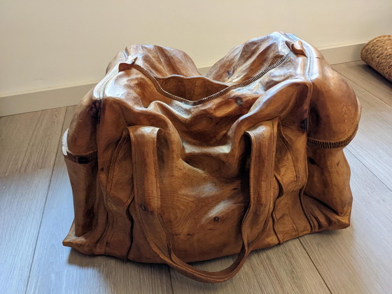 Image 1 of Loris Marazzi - Wooden bag