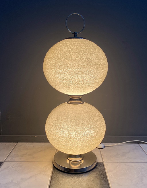 Double Light Sugarball Floor Lamp